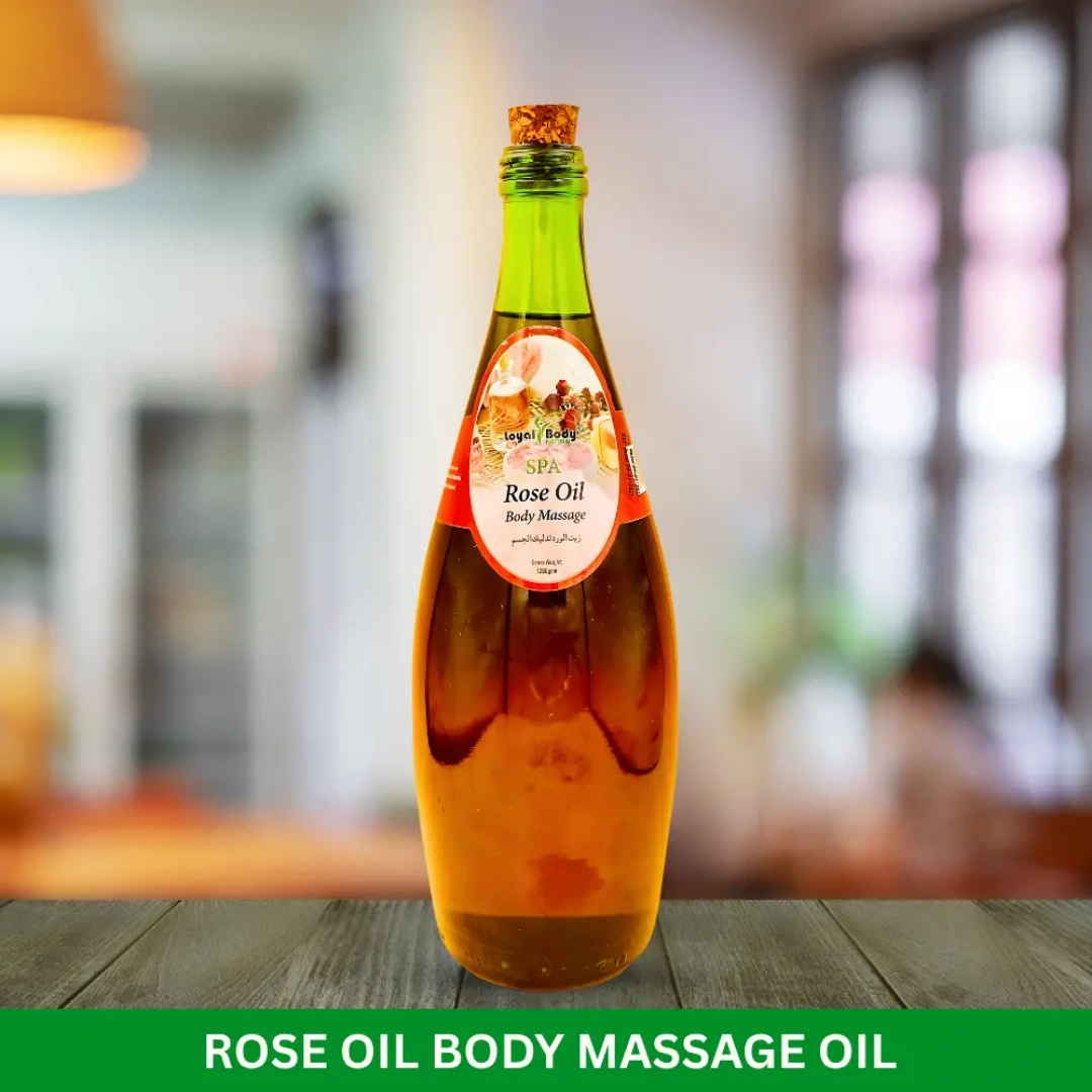 Luxury SPA Rose Massage Oil For Body 1200 ML – Luxurious Hydration & Relaxation for Glowing Skin