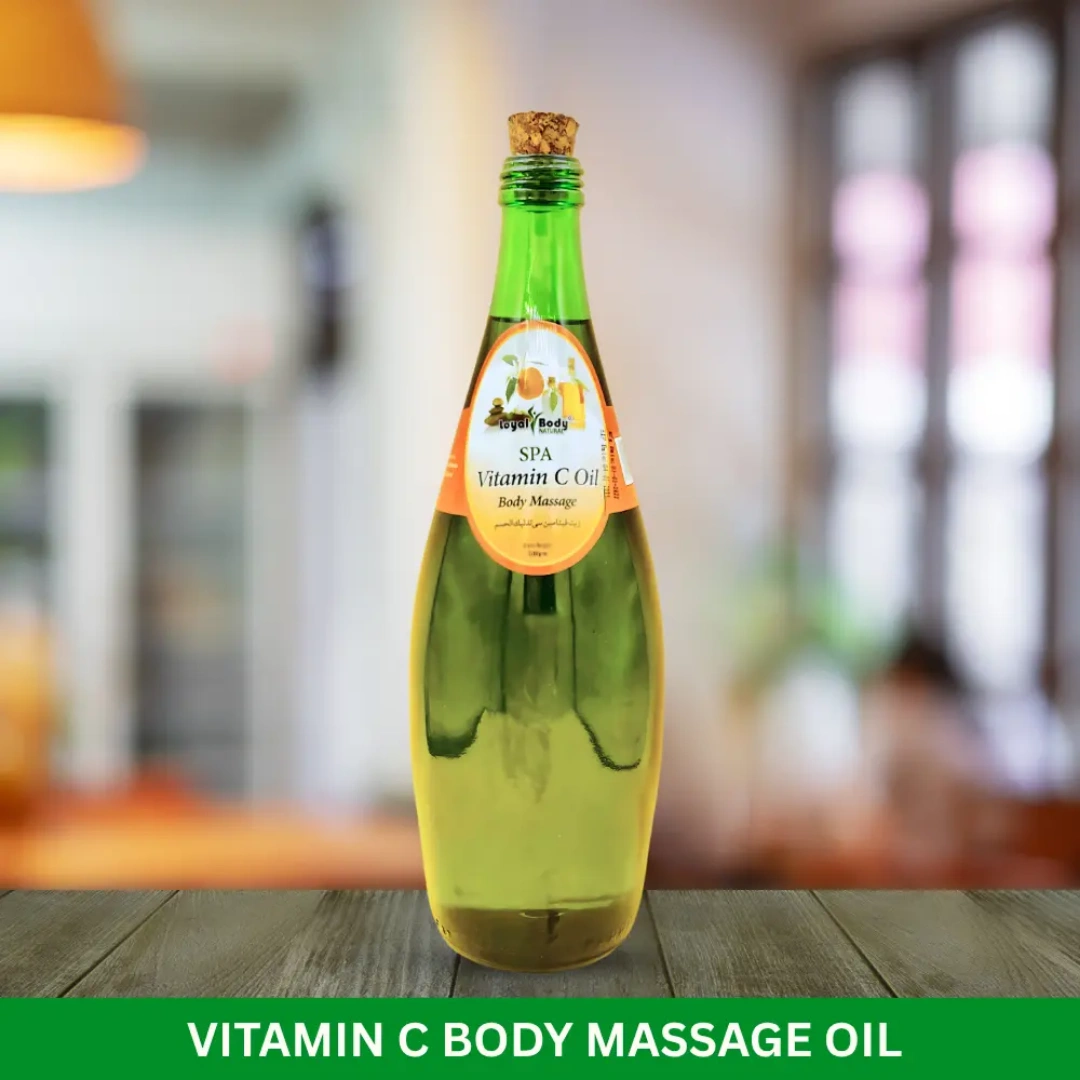 Vitamin C Massage Oil for Radiant Skin 1200 ML – Luxury Spa Treatment for Deep Hydration & Body Relaxation