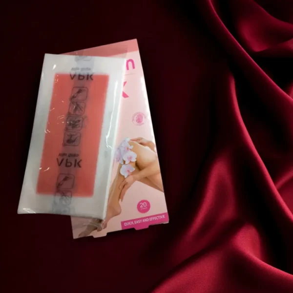Rose Body Waxing Strips - Depilation APK - Enriched with Rose Extract - Pack of 20 for Smooth & Silky Skin