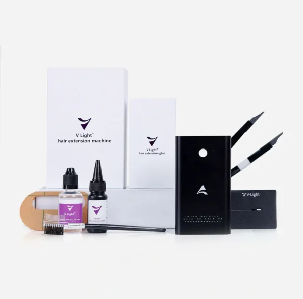 V-LIGHT Hair Extension Machine Kit | Professional Invisible Hair Extension System