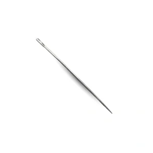 Set of 12 Long Needles (73mm / 2.9in) with Large Eye