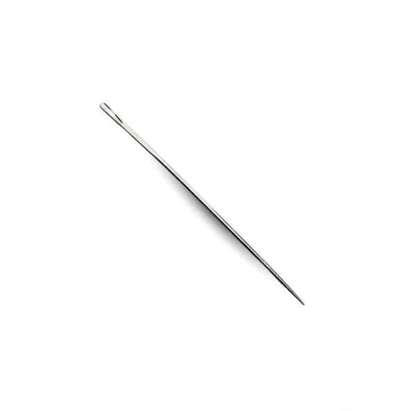 Set of 12 Long Needles (73mm / 2.9in) with Large Eye