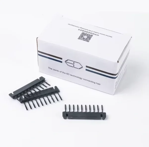 6D Hair Button Wig Connector Tool | 40 Pieces per Batch