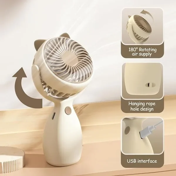 Portable and Compact Handheld Fan – Your Perfect Travel Companion