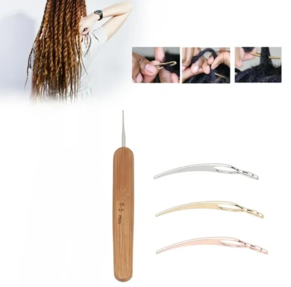Needle for Dreads – Weaving Crochet Needle & Dreadlock Styling Tool