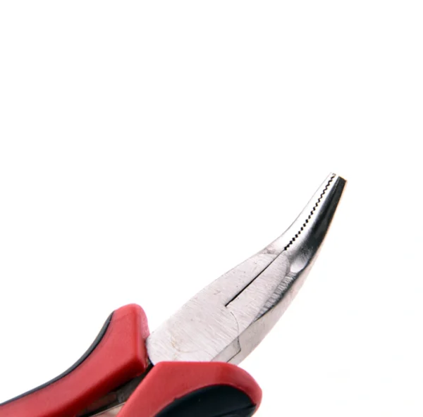 Curved Micro Ring Hair Extension Pliers - 5''125mm - with Pulling Needle