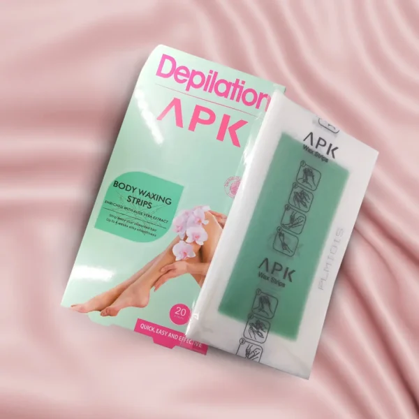 Aloe Vera Body Waxing Strips - Depilation APK - 20 Strips for Smooth & Silky Skin