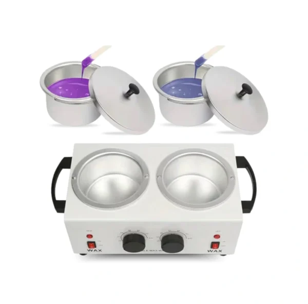 Professional Double Wax Warmer – Electric Dual Pot Wax Heater for Hair Removal