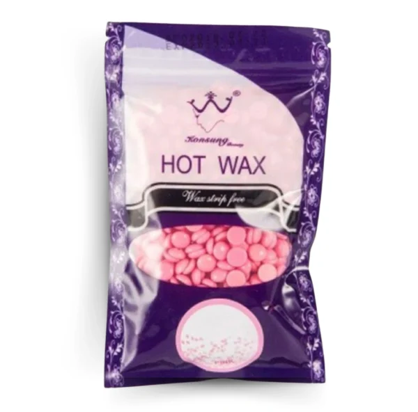 Konsung Beauty Hot Wax – Pink – 500g