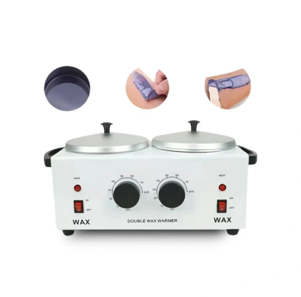 Professional Double Wax Warmer – Electric Dual Pot Wax Heater for Hair Removal