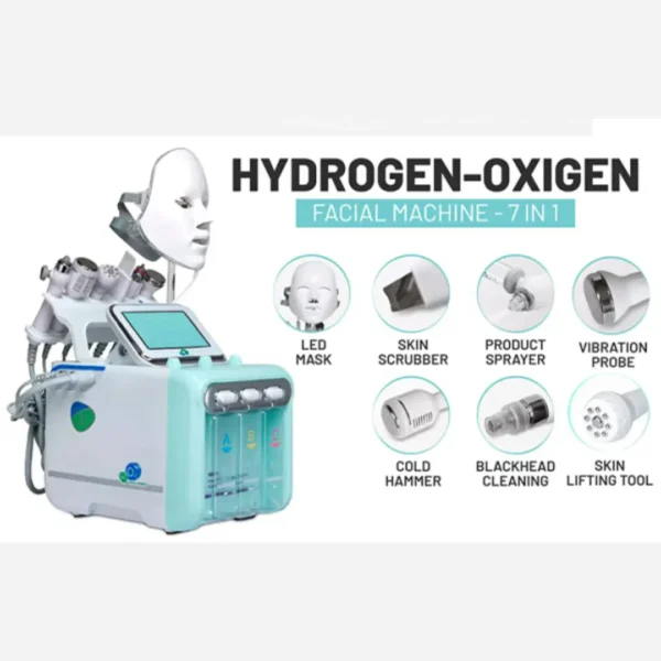 Maxidior 7 in 1 HydraFacial Machine with LED Mask