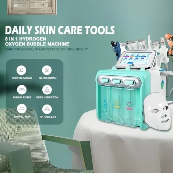 Maxidior 7 in 1 HydraFacial Machine with LED Mask