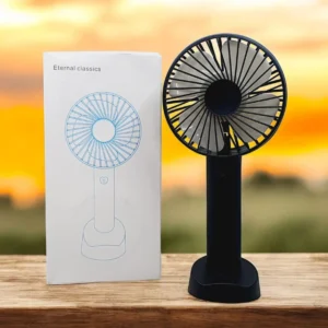 Eternal Classics Portable Fan – Stay Cool Anytime, Anywhere