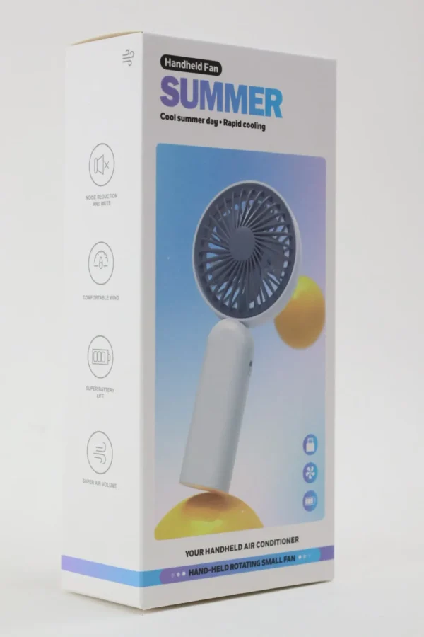 Portable USB Rechargeable Mini Handheld Fan – Stay Cool Anytime, Anywhere