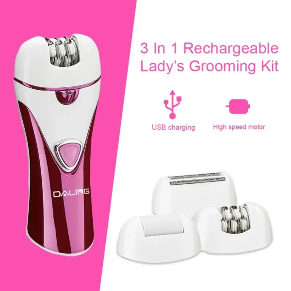 Daling Lady's Hair Remover 3in1 DL-6017