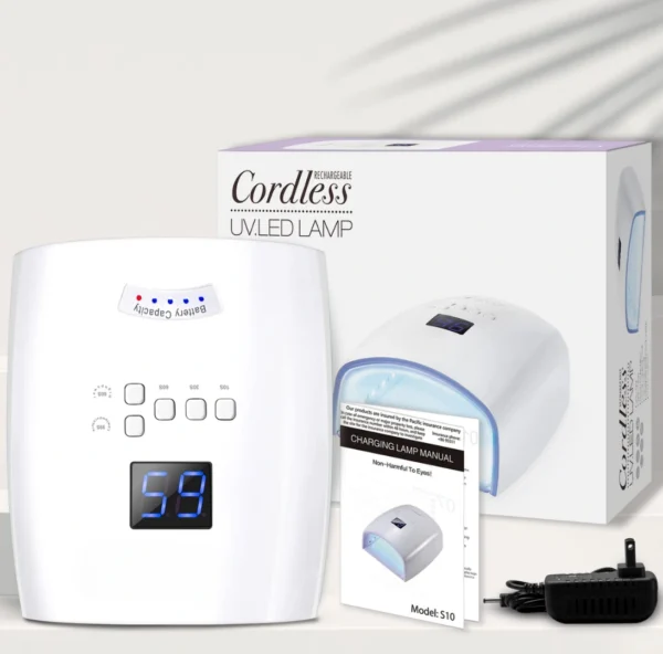 Rechargeable Cordless - UV/LED Lamp - S10