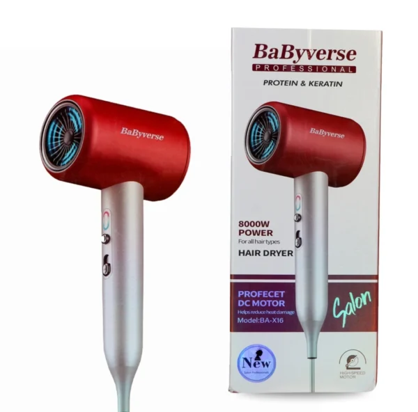 Hair Dryer - Babyverse Professional - BA-X16
