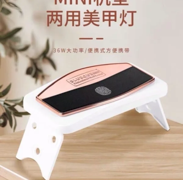 Blueque Mini 7 Professional Nail Lamp – Fast-Curing LED UV Lamp