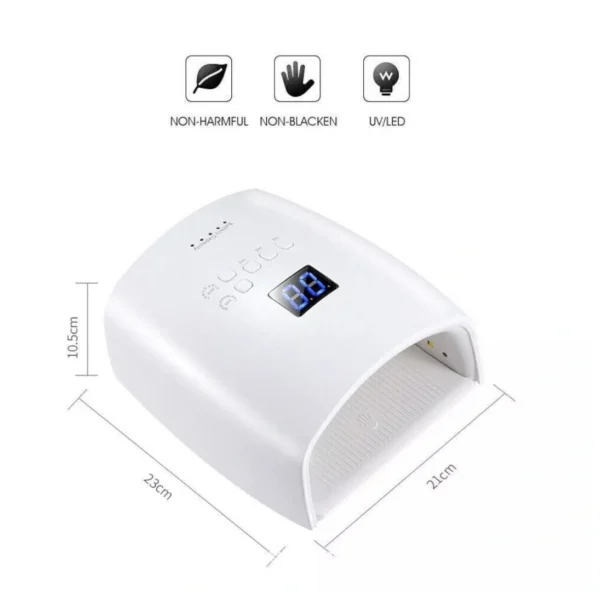 Rechargeable Cordless - UV/LED Lamp - S10