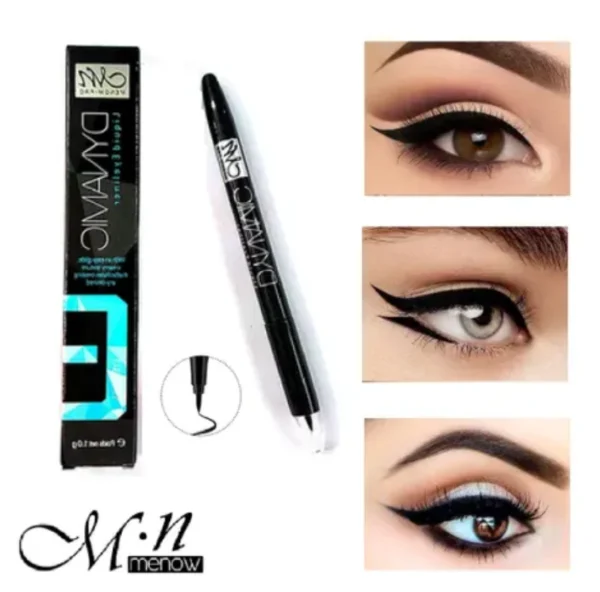 MENOW Dynamic Liquid Eyeliner – Intense Black