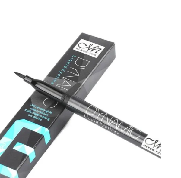 MENOW Dynamic Liquid Eyeliner – Intense Black
