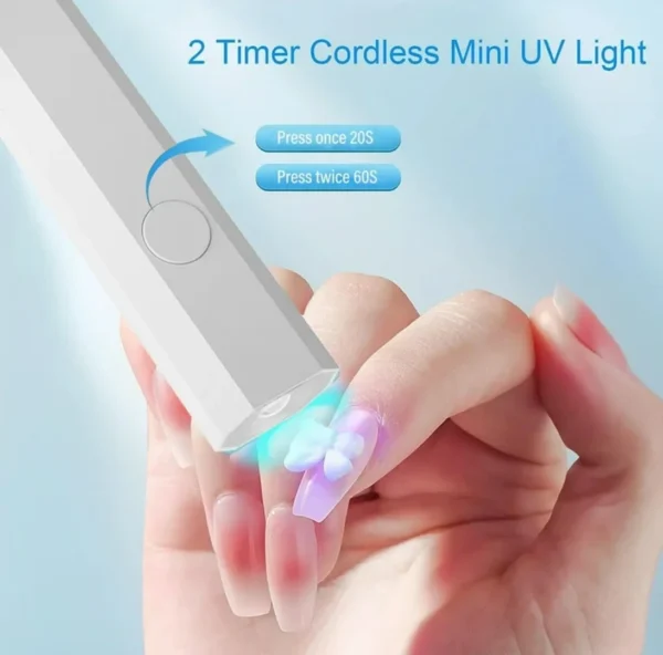 Mini UV Nail Lamp – Portable Handheld Nail Dryer