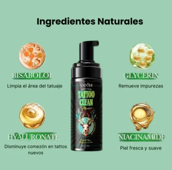 SADOER Tattoo Clean - Color Protecting Mousse - 150ml