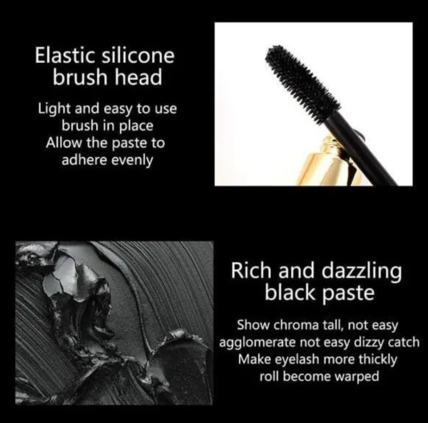 Miss Rose Black Gold Mascara - 12g