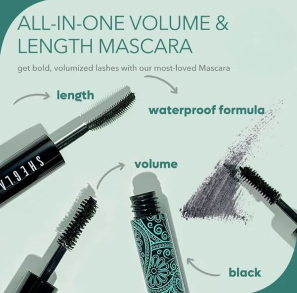 SHEGLAM Ultimate Lash Boost - All-in-One Waterproof Mascara - 4g