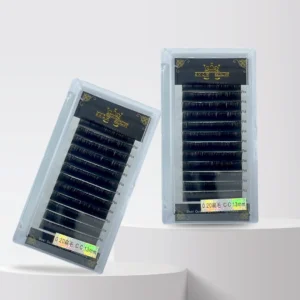 Individual Hair-by-Hair Eyelashes – 13mm - Snow Shirley