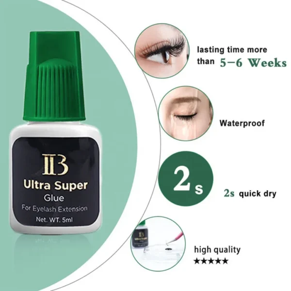 Ultra Super Lash Extension Glue - 5ml