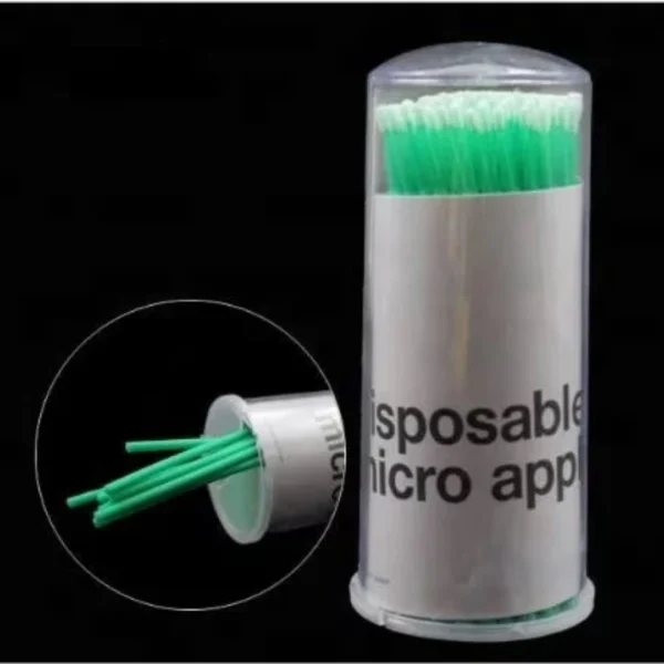 Disposable Micro Applicators (PP902 Fine Green) - 100pcs