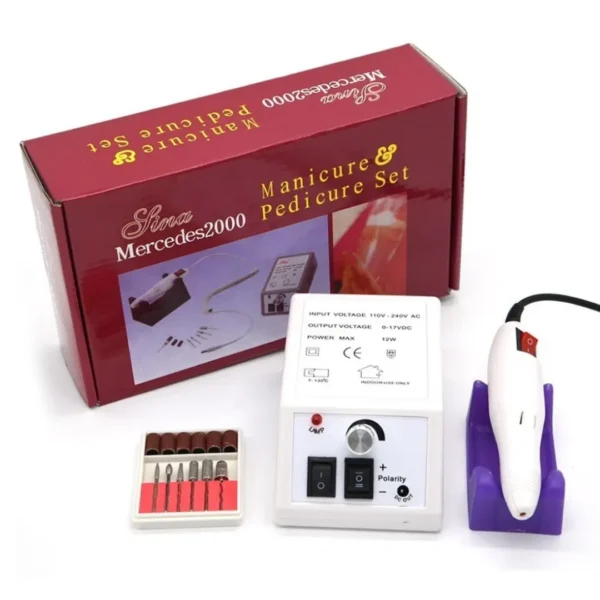 Mercedes 2000 Nail Drill Set - Manicure & Pedicure Tool