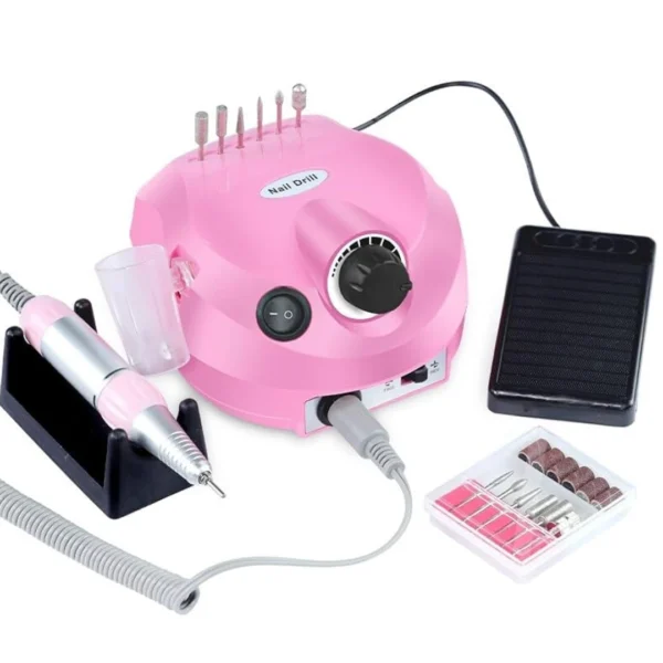 6-in-1 Portable Nail Drill 35,000 RPM – Gel & Acrylic Remover
