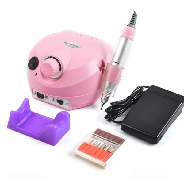 6-in-1 Portable Nail Drill 35,000 RPM – Gel & Acrylic Remover