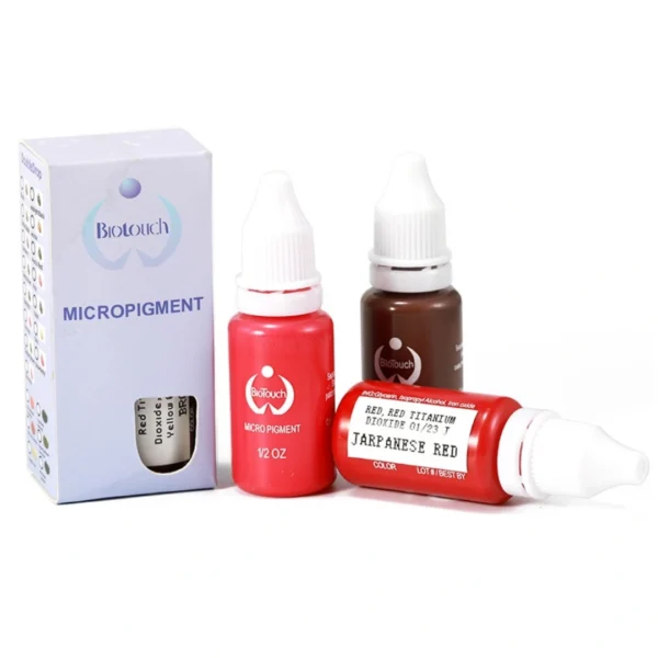 BioTouch 15ml Permanent Makeup Micro Pigments – Professional Tattoo Color Ink