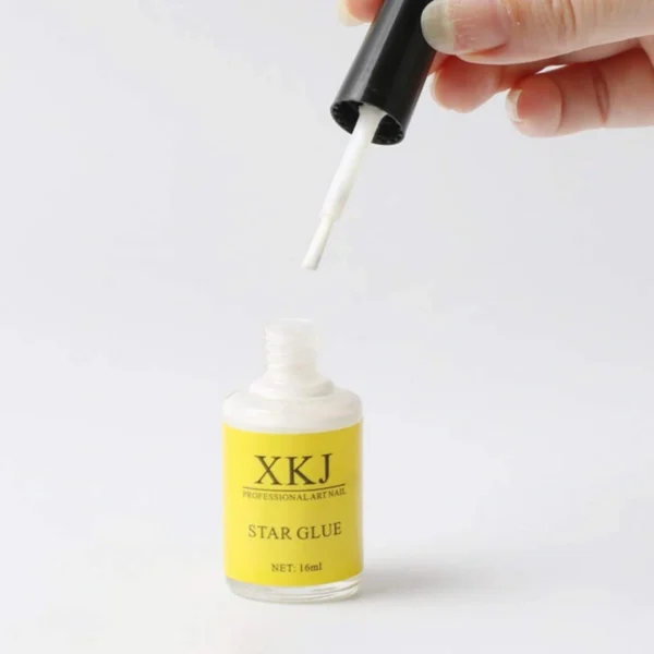 XKJ Star Glue Foil Gel – Strong Adhesive for Nail Art Foils -16ml