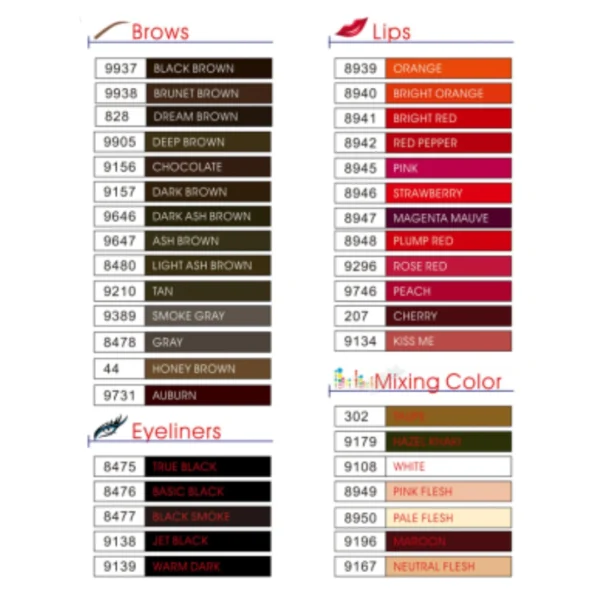 Moshape Tattoo Micro Pigment - 1/2 OZ (1 Pcs)