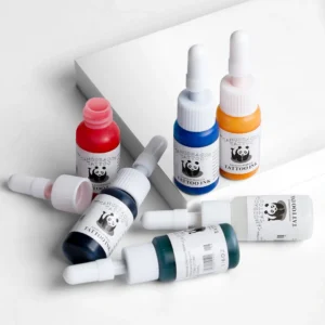 Professional Tattoo Ink Set(6 Pcs) – Long-Lasting Pigments for Body Art