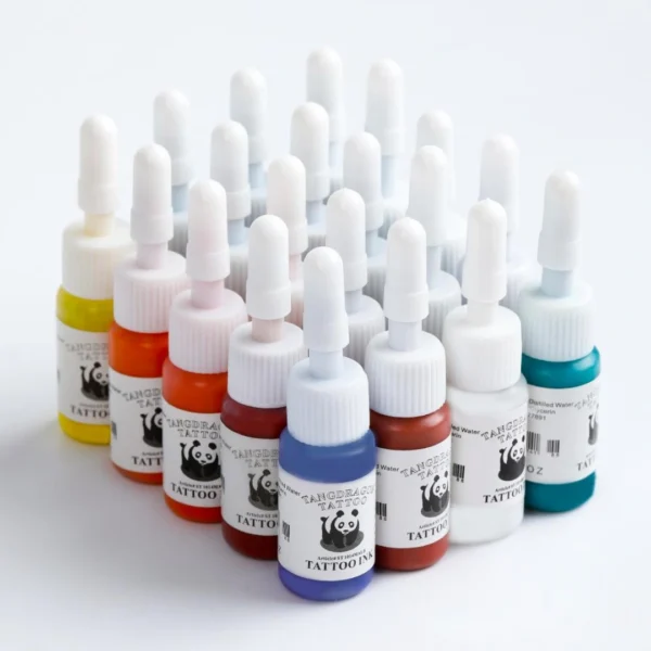 Professional Tattoo Ink Set(6 Pcs) – Long-Lasting Pigments for Body Art