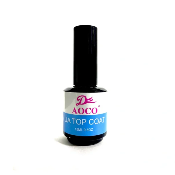 Aoco Gel Top Coat – Long-Lasting Finish (15ml)
