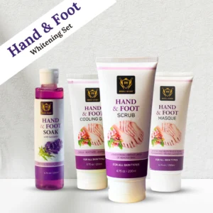 Derma Secret Hand And Foot Whitening Facial Kit (4PC’s)
