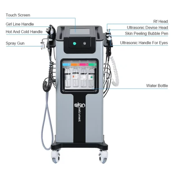 11 in 1 - Hydra Facial Machine - Advanced Hydro Dermabrasion System