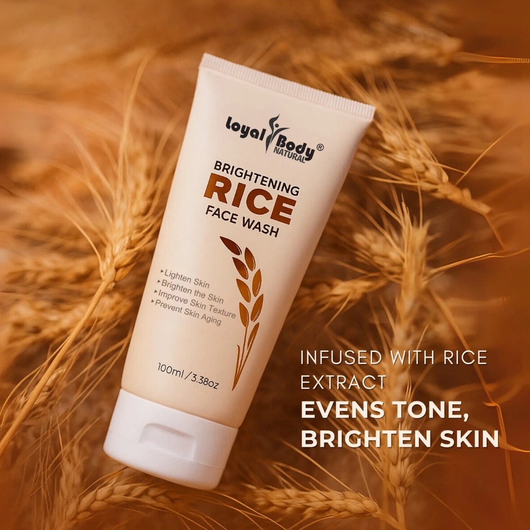 Brightening Rice Facewash with SPF 60 Sunblock Combo