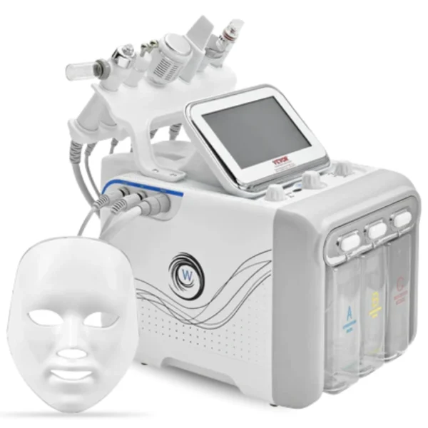 7-in-1 Hydrogen Oxygen HydraFacial Machine – Professional Spa Skin Rejuvenation System