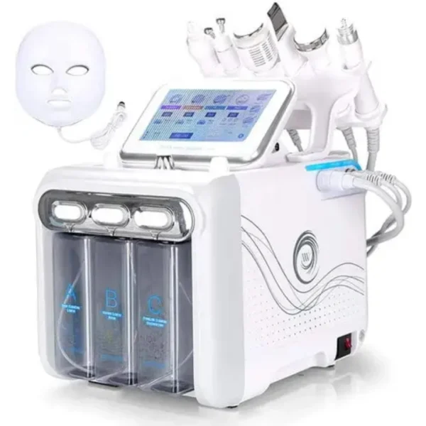 7-in-1 Hydrogen Oxygen HydraFacial Machine – Professional Spa Skin Rejuvenation System