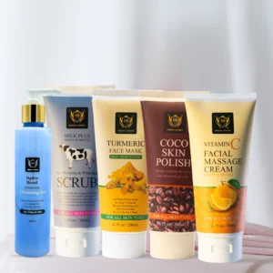 Derma Secret Whitening Facial Kit (5 Steps) – Brighten, Nourish & Glow Naturally