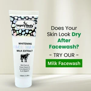 Milk Face Wash For Dull and Dry Skin 100 ML