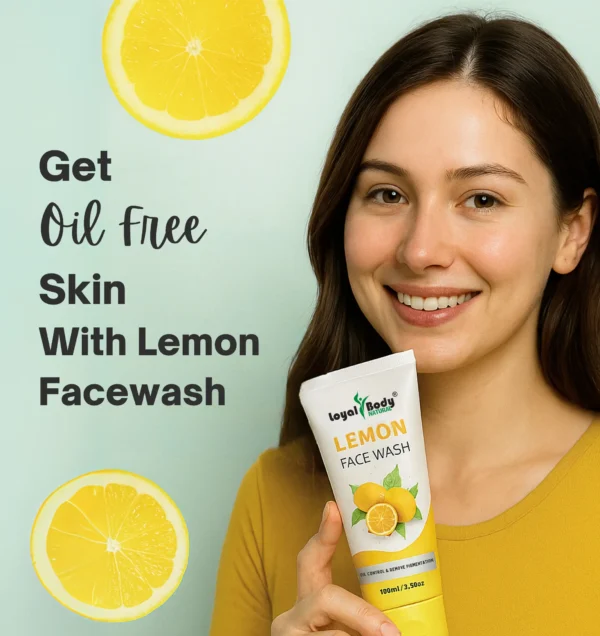 Lemon Face Wash With SPF 60 Sunscreen Combo For Acne-Prone Skin