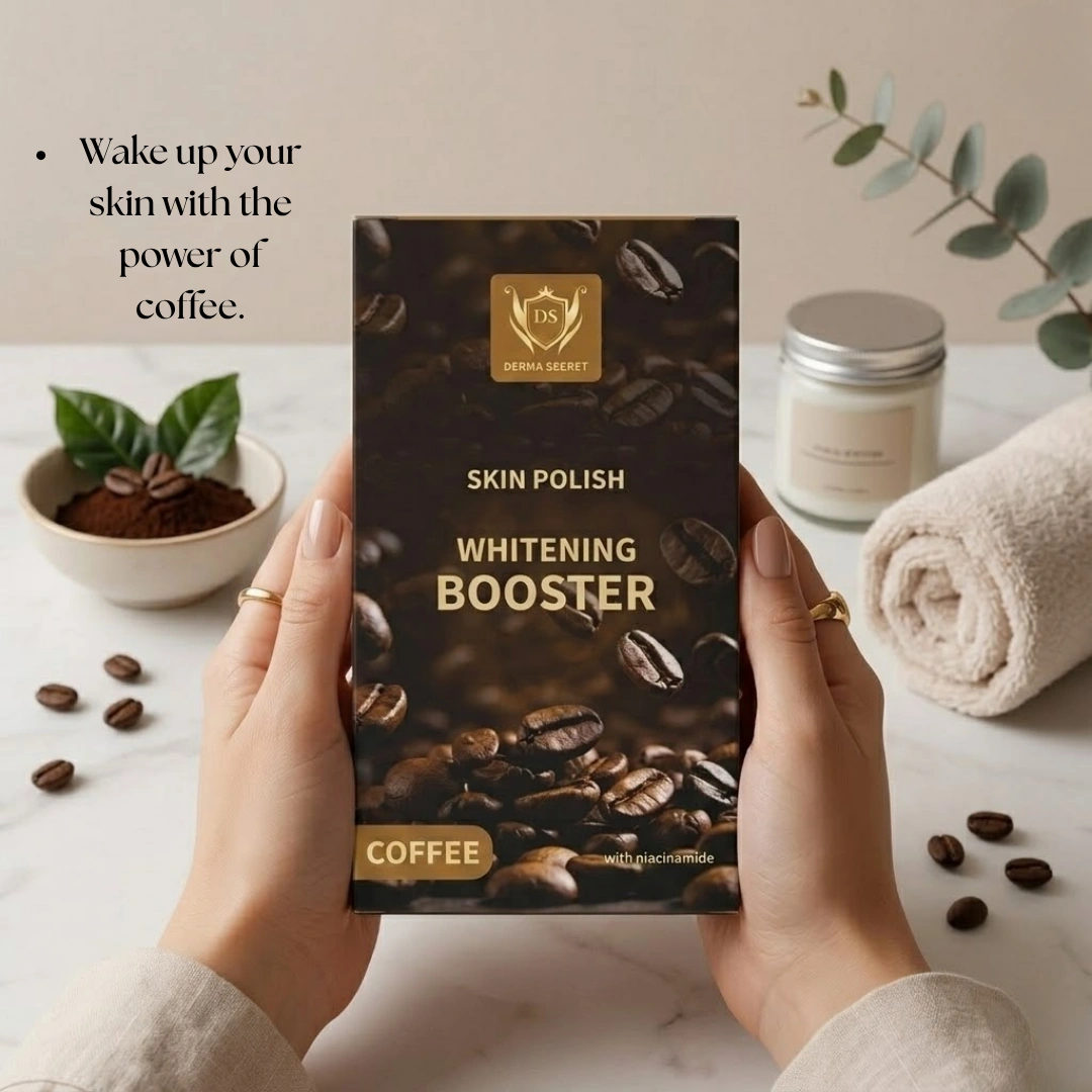 Derma Secret Skin Polish Whitening Booster (Coffee)